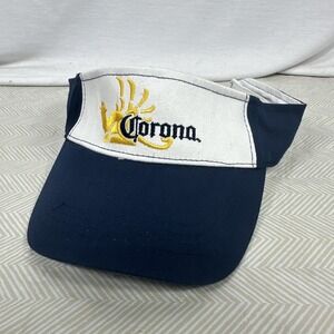 Corona Extra Beer Visor Blue Adjustable Sun Protection Sun Hat‎ Beach Golf Cap